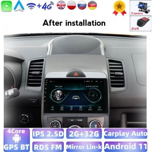 Car Radio Android For Kia Soul 2008 2009 2010 2011 Car Radio Multimedia Video Player Navigation GPS Wifi No 2din 2 Din Dvd