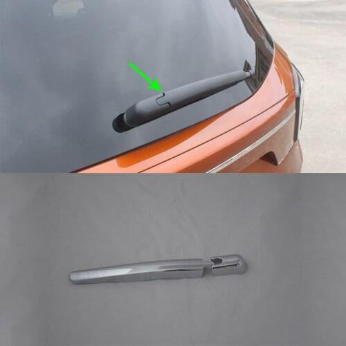 Car Accessories Exterior Decoration ABS Chrome Rear Window Wiper Noozle Cover Trim For Ford Kuga/Escape 2017 Car-styling