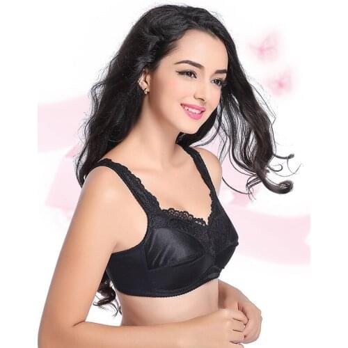 Mastectomy Bra for Silicone Breast Prosthesis Artificial Boobs with Invisible Backside Pockets of The Silicone Breast Pad CD