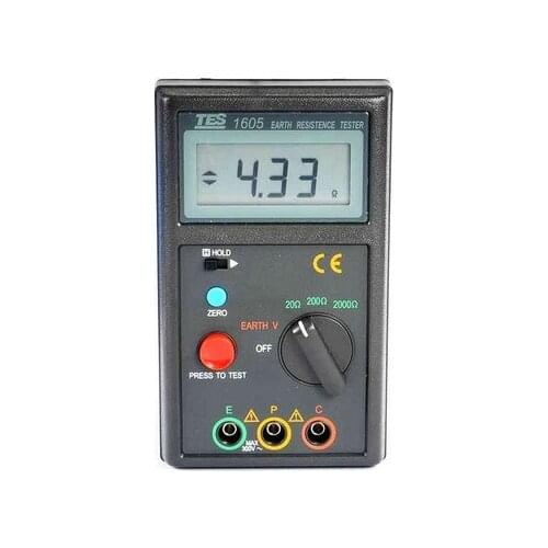 TES-1605 Digital Earth Tester