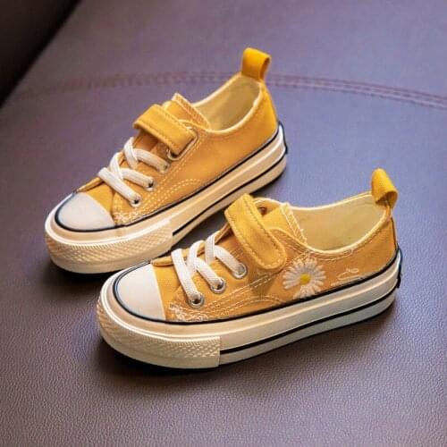 Childrens Canvas Shoes Boys Sneakers for Girls Casual Shoes Baby Breathable 2021 Autumn New Fashion Kids Shoes