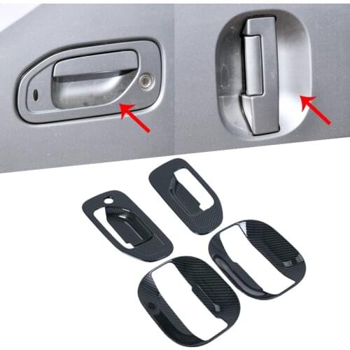 For Nissan NV200 Evalia 2010 - 2018 New Chrome Side Door Handle Cover Bowl Trim Sticker Car Accessories