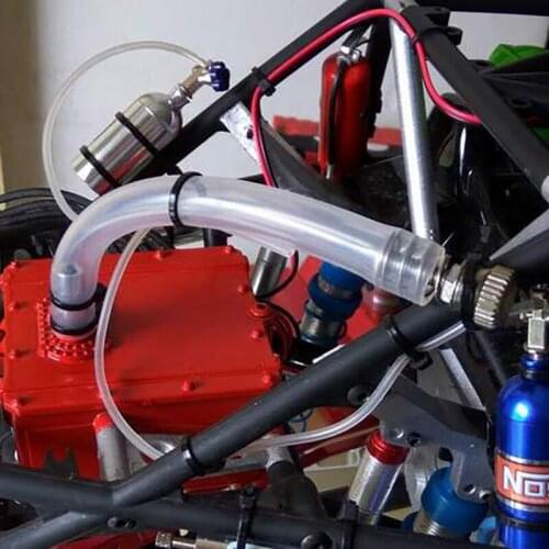 1/10 Scale Remote Control Car Model Climbing Car Filler Pipe Off-Road Vehicle Simulated Oil Pipeline RC Car Model