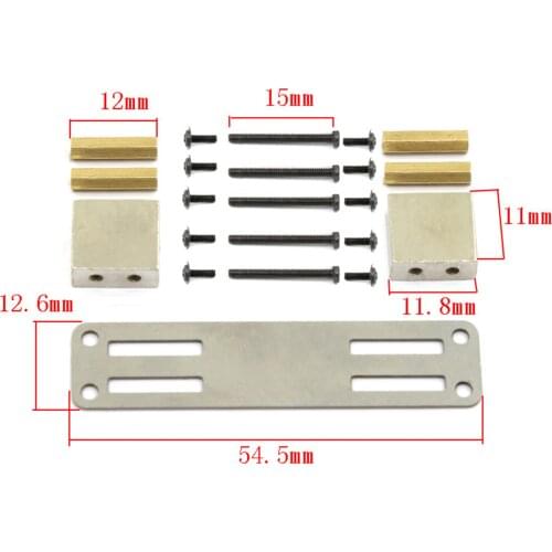 RC Servo Mount Hardware for WPL MN RC Off-Road Crawler Model Car Spare Parts