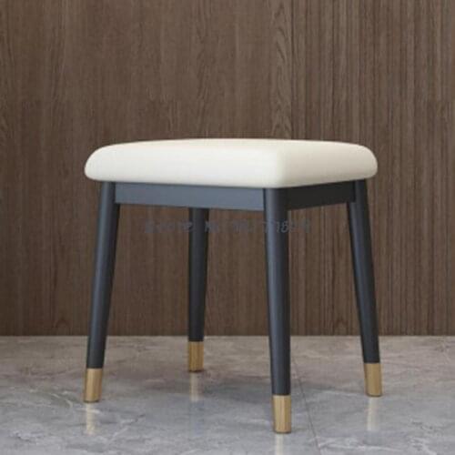 Dressing stool makeup stool modern dressing table stool simple makeup chair bedroom net red ins small stool 144