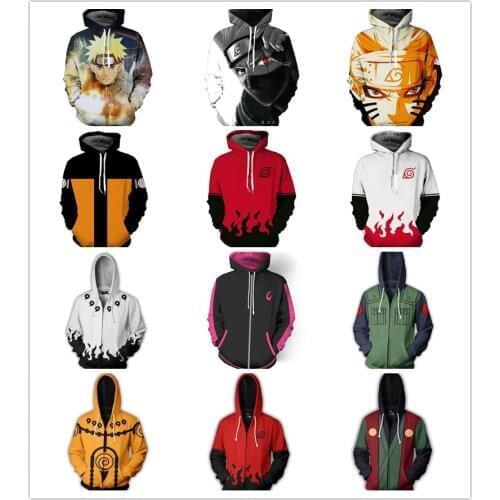 Fasion Anime cosplay Zipper Hoodies Cosplay 3D Hoody Cool Autmn Coat Hooded Sweatshirts Streetwear Casual Halloween