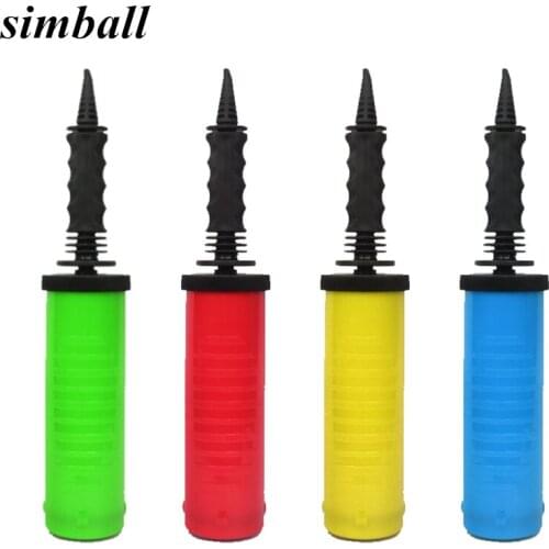 Air Pump Plastic Manual Inflating Pump Balloons Inflator Swimming Ring Blast Air Pump Party Festival Celebration Tools Supplies