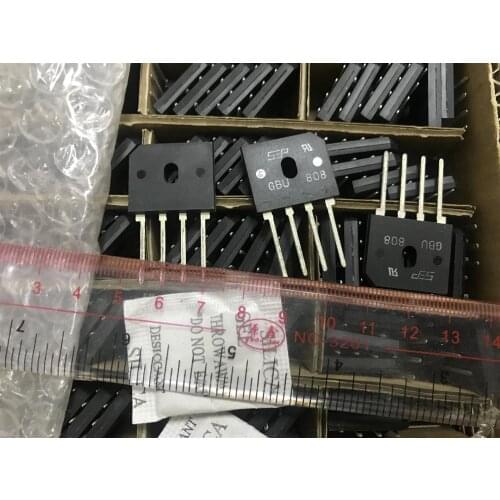 GBU808 8A 800V rectifier Rectifier bridge pile DIP-4 new original be of great quality