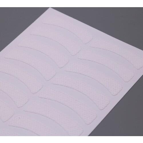 100 Pcs White Eye Eyelash Extension Fabrics Pads Stickers Patches Adhesive Tape Makeup Beauty Tool
