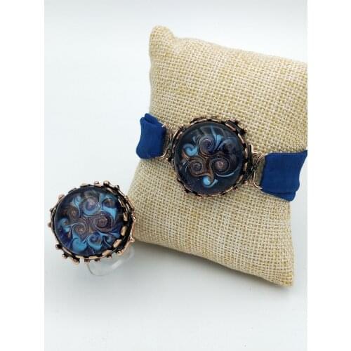 Handmade Bracelet And Ring 2 Set of