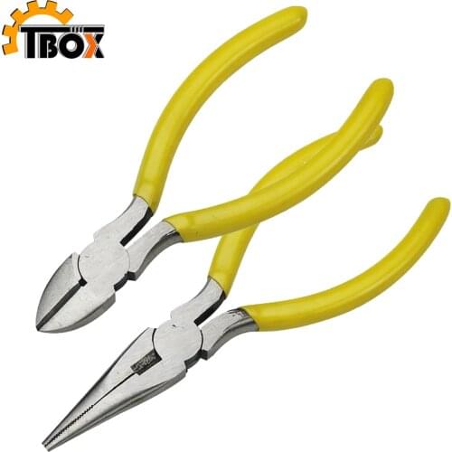 American 5-inch mini pliers with diagonal pliers are used to cut wires and connect wires hand tools DIY Small Jewelry pliers