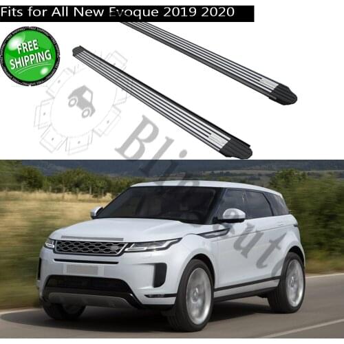 Running board fits for L.and Rover Range Rover Evoque 2019 2020 side steps nerf bar car pedal side stairs side bar 2PCS