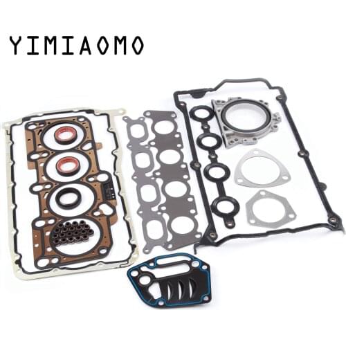 For Audi A4 TT Quattro VW Jetta Bora Golf GTI Passat Beetle 1.8T DOHC 20V Cylinder Head Valve Cover Gasket Set 058 103 383 K