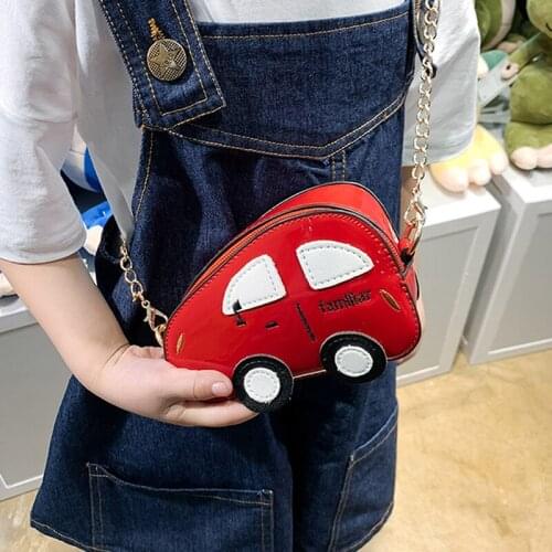 Mini Shoulder Bags Girls Boys Car Cartoon Wallet Crossbody Bag Purse Small Shoulder Gift Storage Bags