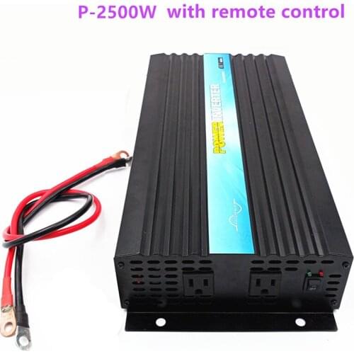 Off-grid pure sine wave DC12V Transformer 2500W Genus Inverter CE RoHS Approved Factory Sell