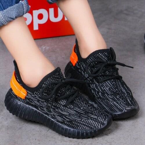 New Kids Shoes Fashion Sneakers For Baby Boys Girls Soft Breathable Mesh Running Sports Shoes Children Toddler Flat Casual Shoe