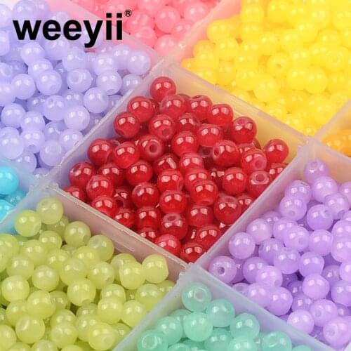 4mm Charm Czech Round Glass Beads Loose Seed Beads For DIY Handmade Bracelets Jewelry Making Accessories Wholesale