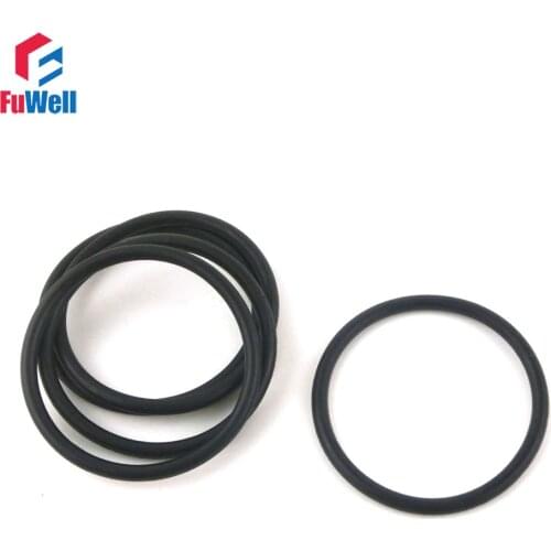20pcs 5.7mm Thickness NBR O Ring Seal 60/63/65/70/73/75/80/85/90/95/100mm OD Black O-ring Hole Sealing Gasket Washer