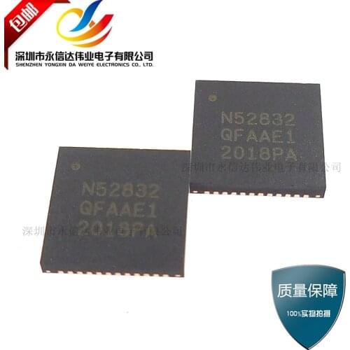 100% New&original NRF52832-QFAA-R N52832 QFN-48 2.4GHz