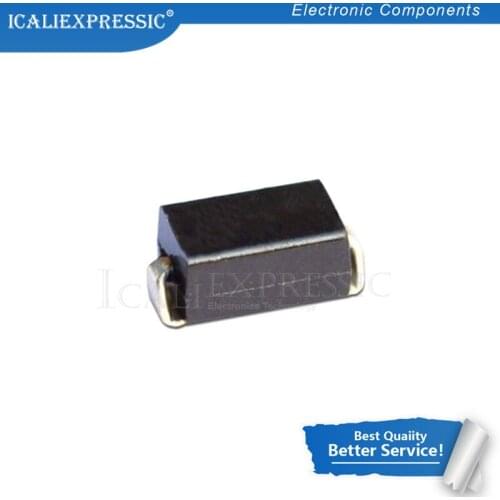 100PCS DIODE M4 1N4004 SMD 1A 400V IN4004 Rectifier Diode