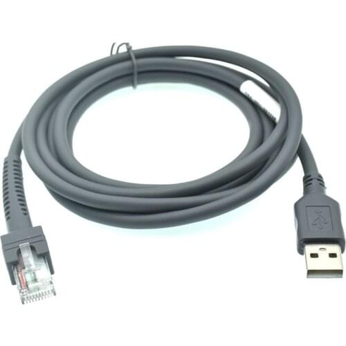 5M 3M USB to RJ48 RJ50 Scanner data cable for LS2208 LS1203 LS2208/AP LS4008I LS7808 DS3400 for Zebra Xunbao Motorola Honeywell