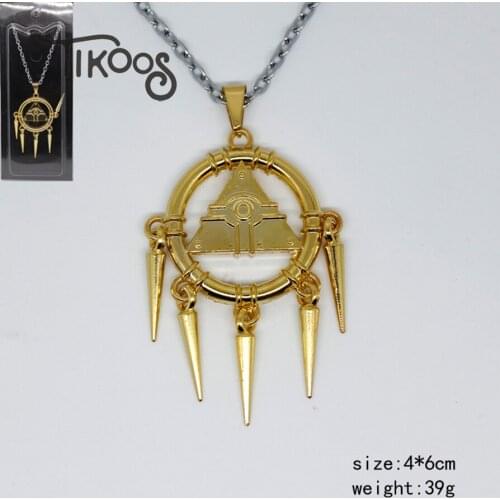Anime Duel Monsters logo Necklace pendant Fashion jewelry pendant for Mens women kids Gift