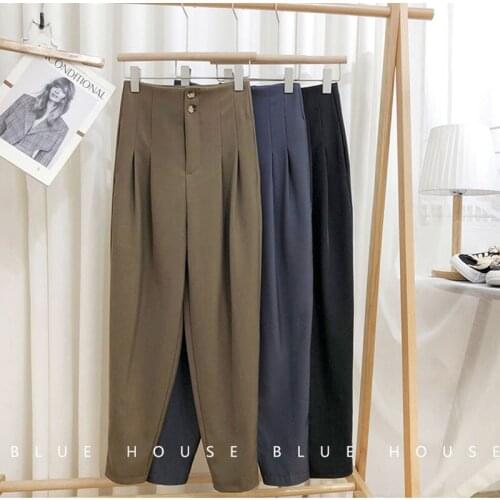 ATOFU Women's Trousers Harem Pants