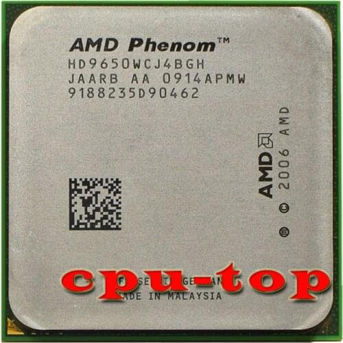 Free Shipping AMD Phenom X4 9650 Quad-Core DeskTop 2.3GHz CPU HD9650WCJ4BGH Socket AM2+/940pin