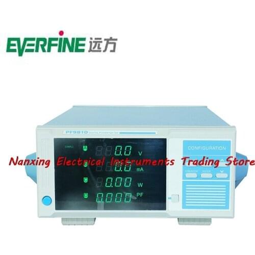 Fast arrival EVERFINE PF9810 DIGITAL POWER METER(HARMONIC MODEL) 600V,2000mA