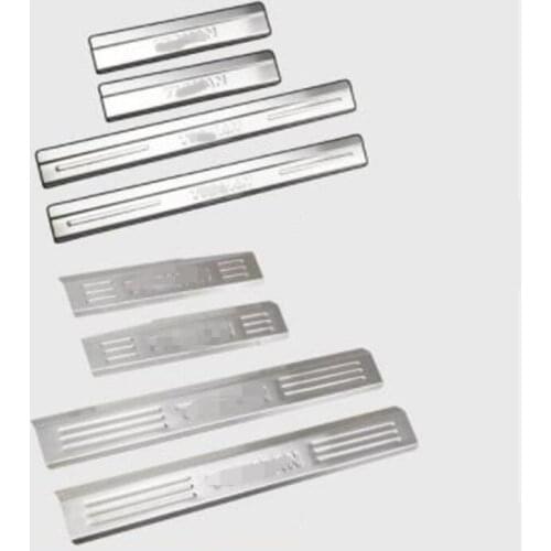 For 2010-2016 Volkswagen Tiguan High quality Stainless Steel Scuff Plate/Door Sill Door Sill Car Styling