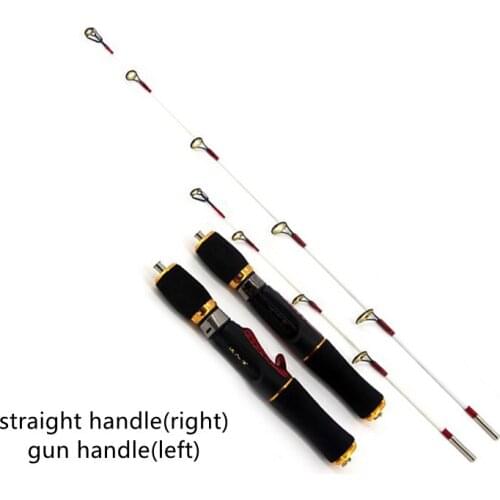 FRP Ice Fishing Rod 55cm High-quality Portable Superhard Fishing Rod Winter Carp Lightweight Fishing Rods Outdoor Tool