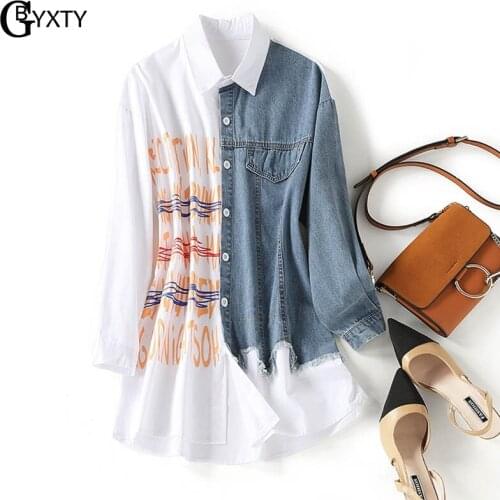 Женские хлопковые рубашки GBYXTY China At AliExpress