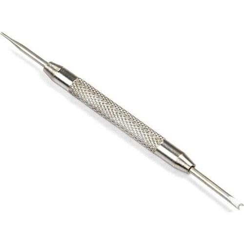 Spring Bar Connecting Pin Remover Tool Silver Metal Watch Repair Tools Watch Band Opener Strap Replace