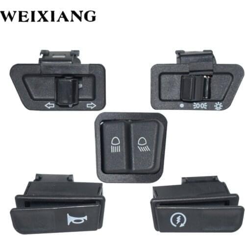 Motorcycle Switches Button Healight Fog Light Horn Turn Signal Blinker High Low Beam Electric Start Kill Buttons For Honda