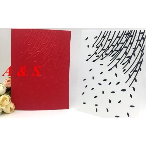 Leaf Flower plastic embossing folder for DIY scrapbook card envelop album frame decoration template bowknots card frame