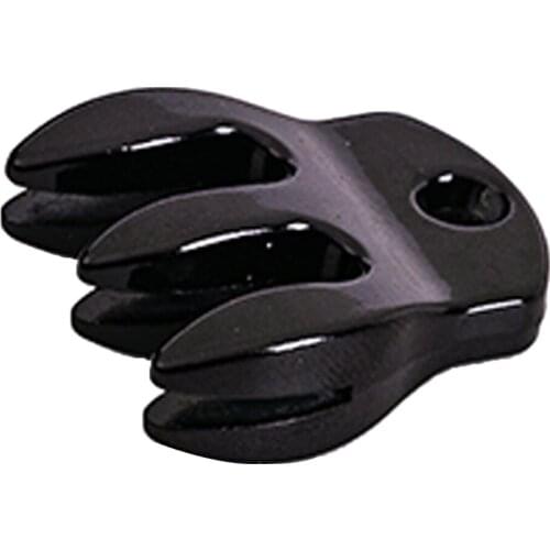 Metal 4/4 3/4 1/4 Violin Mute Silencer for Violinist Students Beginners - Black