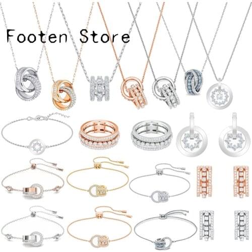 SWA Fashion Women Jewelry Further Collection Women Jewelry Sets Women Earrings Necklaces and Bracelets Rings Romantic Gift