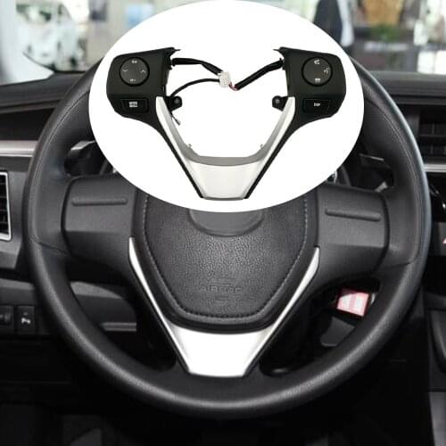 New Buttons Bluetooth Phone Steering Wheel Audio Control Button 84250-02560 For TOYOTA Corolla RAV4 2014 2015