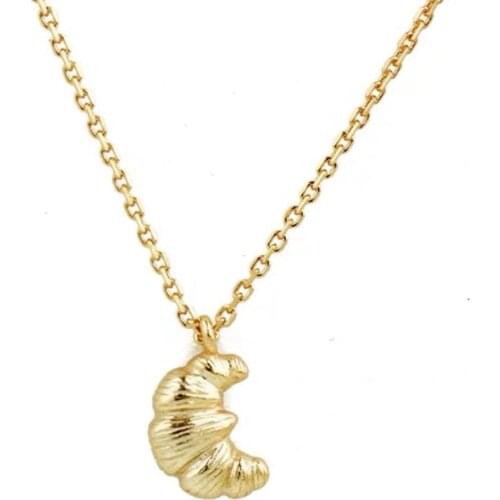 2021 Croissant Charm Necklace For Women Moony Summer Collection Friendship Gold Pendent Choker Girl Best Gift