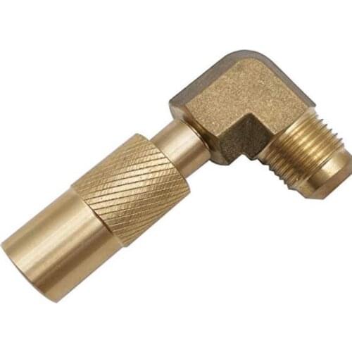 1/4' RV Quick Connect Adapter Fitting with Elbow for Blackstone 17 Inch And 22 Inch Propane Gas Tabletop Camping Grill