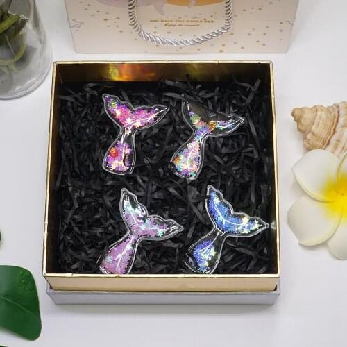 DIY Craft Supplies Sewing Accessories Cartoon Fish Transparent And Inflatable Quicksand Mold 10 Pieces. YW01