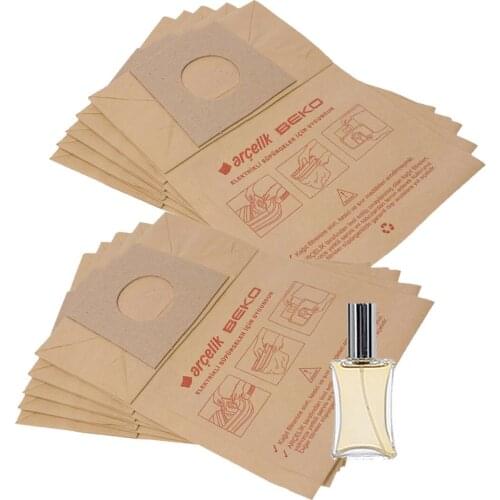 Vacuum Cleaner Dust Bag Compatible Brand Model In S 911 - S 941 Broom Paper Dust Bag (10 Pieces) HT-TT0081-5