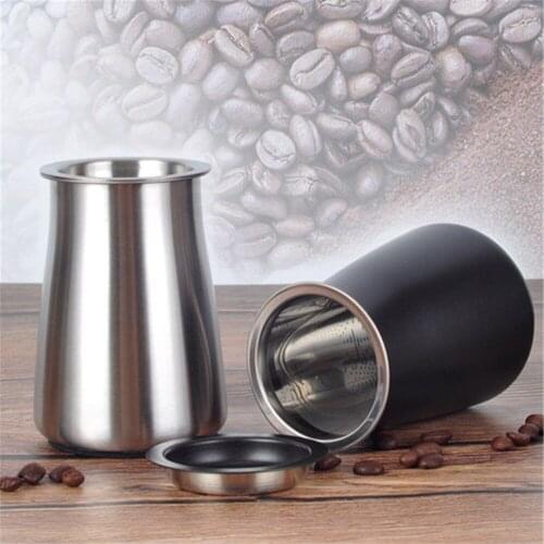Powder Sieve Stainless Steel Coffee Cocoa Flour Dustproof Flour Filter Cup Coffee Grinder Accessory necessity DIY Tool
