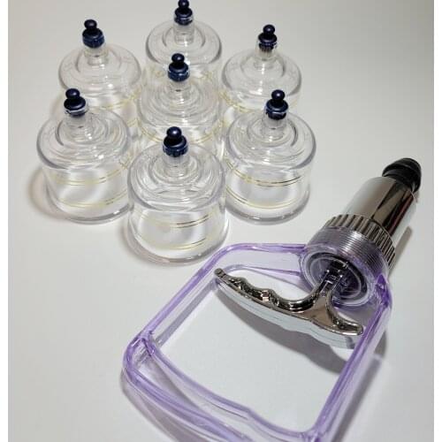 Lose Weight Healthcare Round Thickened Plastic Cupping Cup Cupping Therapy Vacuum Suction Cupping