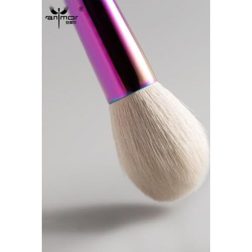 Anmor Pretty Goat Hair Brush Extremely Makeup Brushes For Powder Products Blush Brush Powder Make Up Brushes Professional Tool