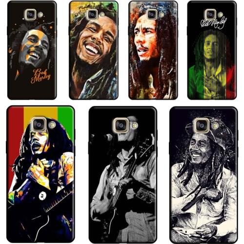 Bob Marley Phone Case For Samsung Galaxy J7 J5 J3 2017 A3 A5 J1 2016 J6 J4 Plus A6 A8 A7 A9 J8 2018
