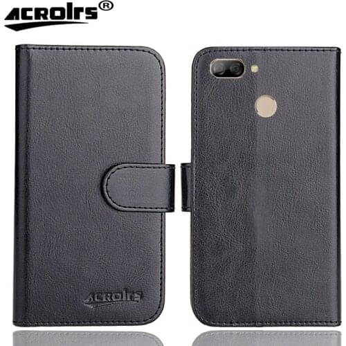 DEXP Z455 Case 6 Colors Dedicated Leather Exclusive Special Crazy Horse Phone Cover Cases Credit Wallet+Tracking