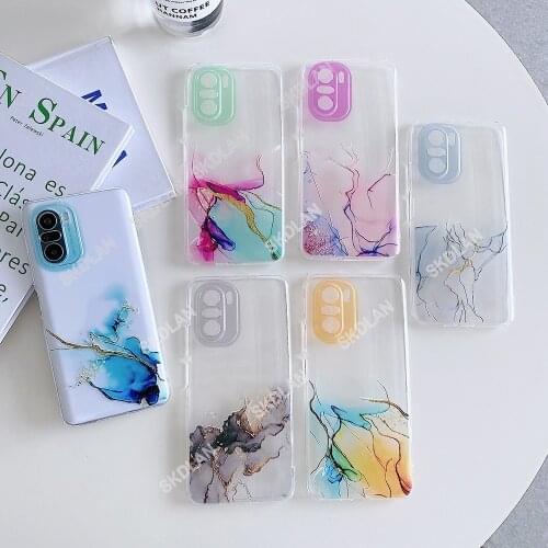 Phone case for xiaomi POCO X3 Pro X3 NFC F3 M3 11 Lite Watercolor Painting Case for Redmi Note 10S Note 10 9 Pro max Phone cover