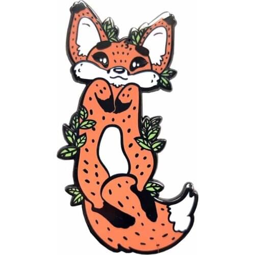 Fox Enamel Pin