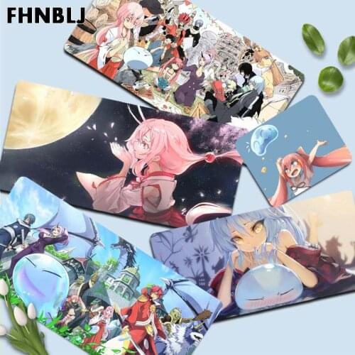 FHNBLJ That Time I Got Reincarnated as a Slime Unique Desktop Pad Game Mousepad Size for Mouse Keyboards Mat Mousepad for Gift